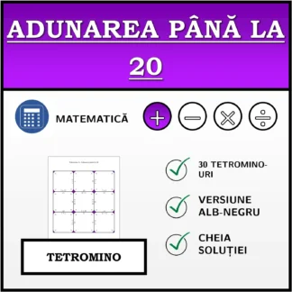 Tetromino: Adunarea până la 20