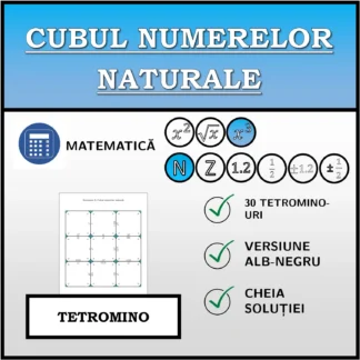 Tetromino: Cubul numerelor naturale