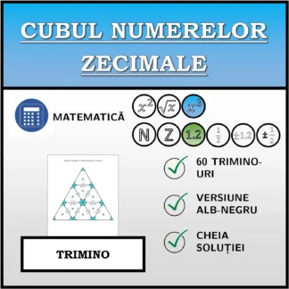 Trimino: Cubul numerelor zecimale