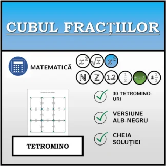 Tetromino: Cubul fracțiilor