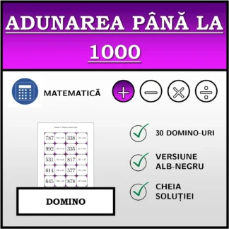 Domino: Adunarea până la 1000
