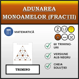 Trimino: Adunarea monoamelor (fracții)