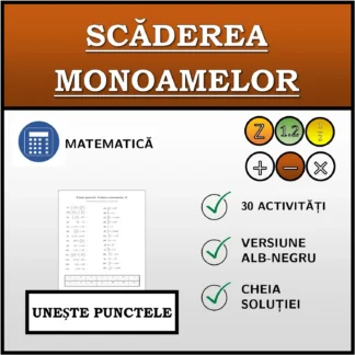 Exercițiu de asociere: Scăderea monoamelor