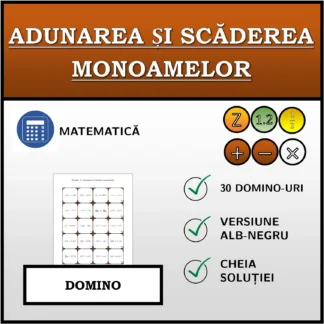 Domino: Adunarea și scăderea monoamelor