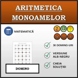 Domino: Aritmetica monoamelor