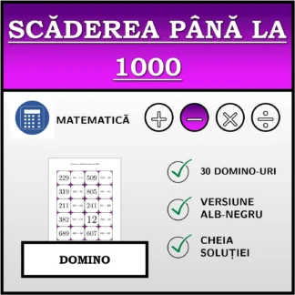 Domino: Scăderea până la 1000