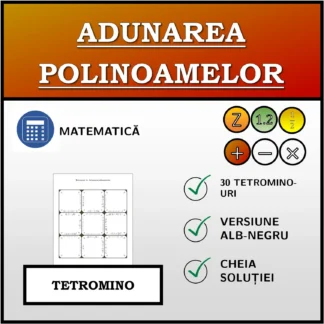 Tetromino: Adunarea polinoamelor