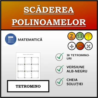 Tetromino: Scăderea polinoamelor
