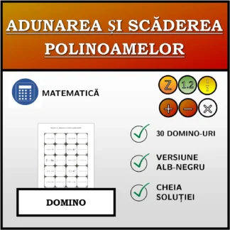 Domino: Adunarea și scăderea polinoamelor