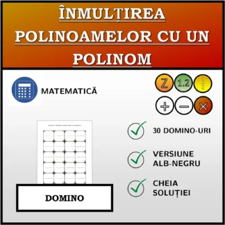 Domino: Înmulțirea polinoamelor cu un polinom