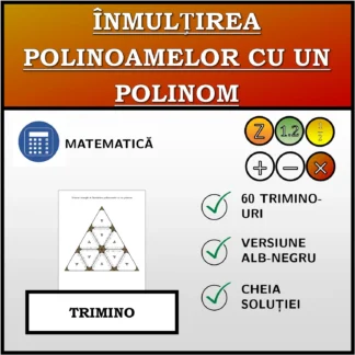 Trimino: Înmulțirea polinoamelor cu un polinom