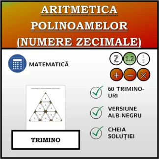 Trimino: Aritmetica polinoamelor (numere zecimale)