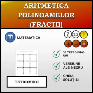 Tetromino: Aritmetica polinoamelor (fracții)
