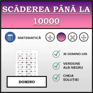 Domino: Scăderea până la 10000