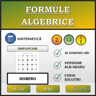 Domino: Formule algebrice, simplificare