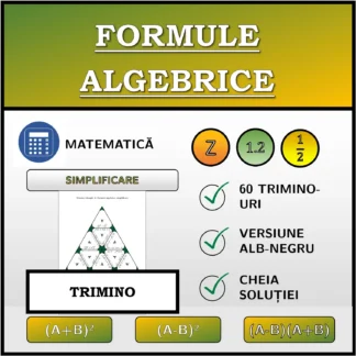 Trimino: Formule algebrice, simplificare