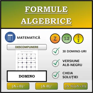 Domino: Formule algebrice, descompunere