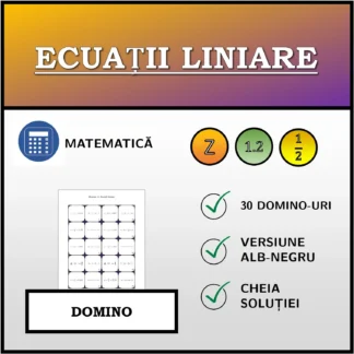 Domino: Ecuații liniare