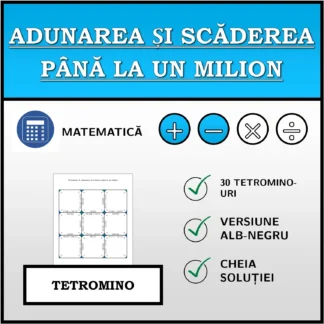 Tetromino: Adunarea și scăderea până la un milion