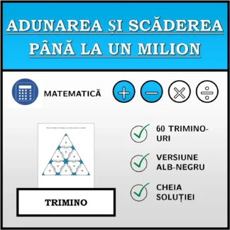 Trimino: Adunarea și scăderea până la un milion