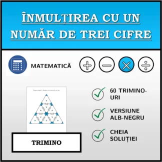 Trimino: Înmulțirea cu un număr de trei cifre