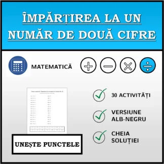 Exercițiu de asociere: Împărțirea la un număr de două cifre