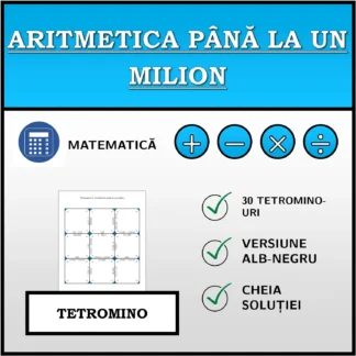 Tetromino: Aritmetica până la un milion