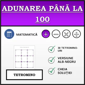 Tetromino: Adunarea până la 100