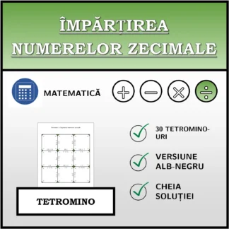 Tetromino: Împărțirea numerelor zecimale
