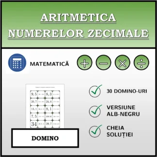 Domino: Aritmetica numerelor zecimale