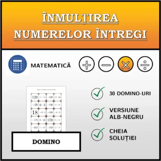 Domino: Înmulțirea numerelor întregi