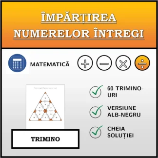 Trimino: Împărțirea numerelor întregi