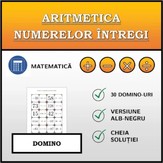 Domino: Aritmetica numerelor întregi