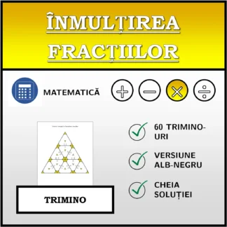 Trimino: Înmulțirea fracțiilor