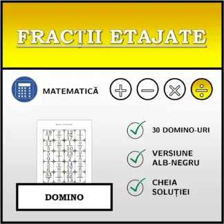 Domino: Fracții etajate