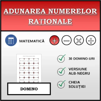 Domino: Adunarea numerelor raționale