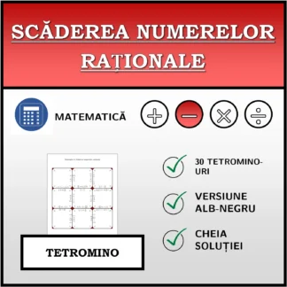 Tetromino: Scăderea numerelor raționale