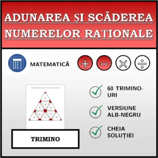 Trimino: Adunarea și scăderea numerelor raționale
