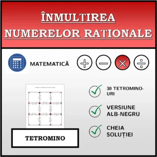 Tetromino: Înmulțirea numerelor raționale