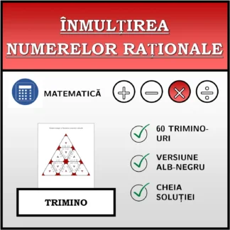 Trimino: Înmulțirea numerelor raționale