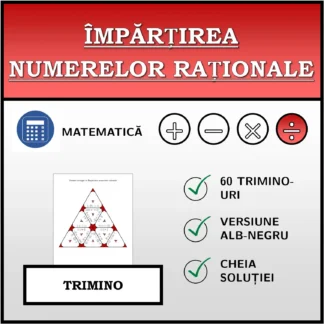 Trimino: Împărțirea numerelor raționale