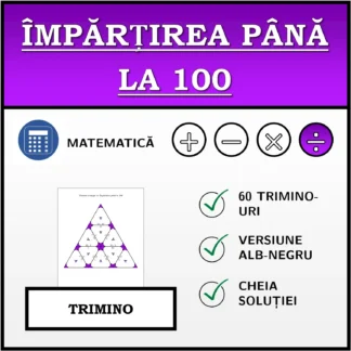 Trimino: Împărțirea până la 100
