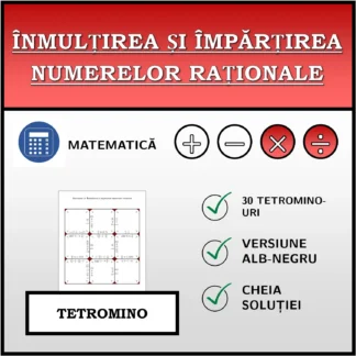 Tetromino: Înmulțirea și împărțirea numerelor raționale