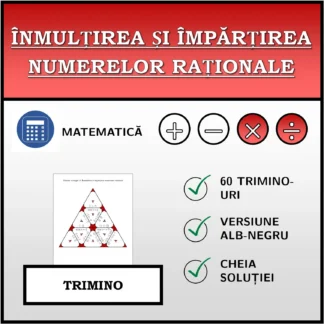 Trimino: Înmulțirea și împărțirea numerelor raționale