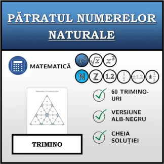 Trimino: Pătratul numerelor naturale
