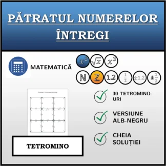 Tetromino: Pătratul numerelor întregi
