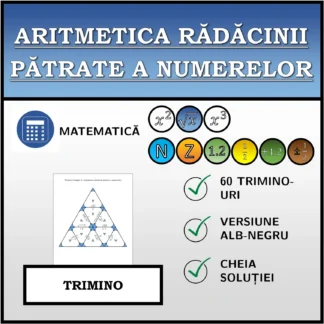 Trimino: Aritmetica rădăcinii pătrate a numerelor